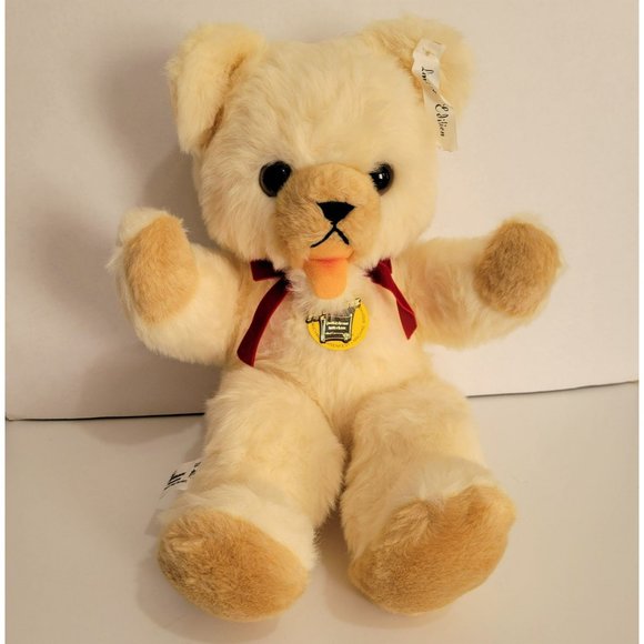 Vintage Althans Teddy Bear  West Germany Tags 18" Soft Plush Limited Edition - Picture 3 of 14